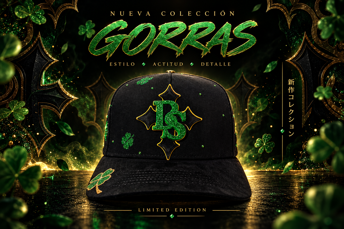 Gorra La Bendita Suerte (Trebol) | Bunny's Brothers